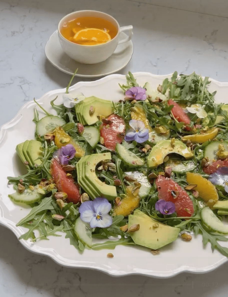 Cool Citrus Breeze Inspired Salad