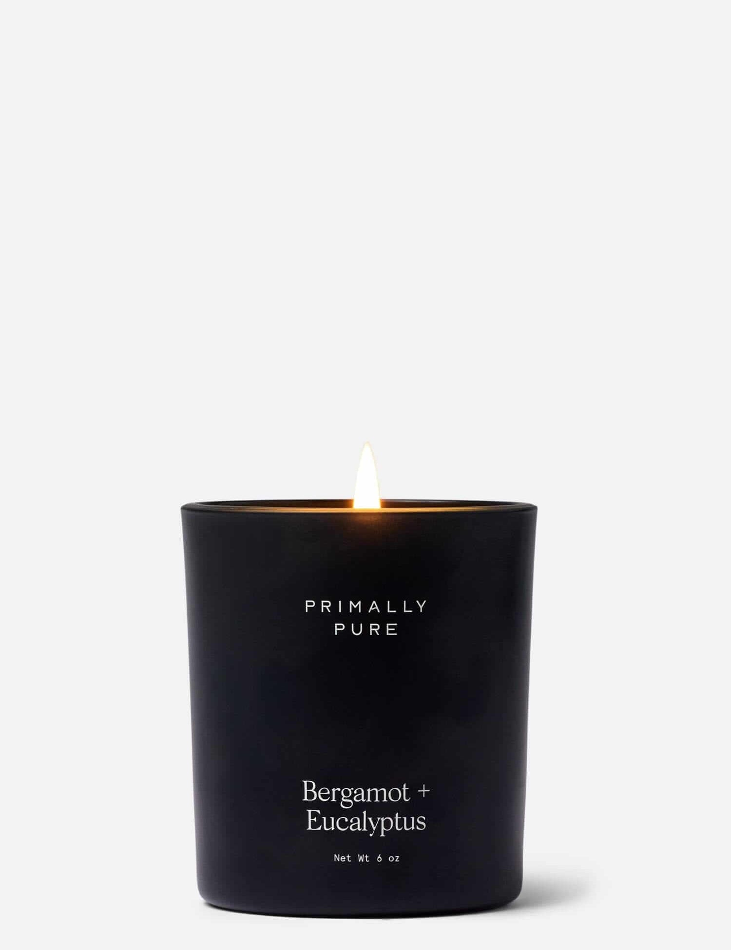 Bergamot + Eucalyptus Candle Candle primally pure