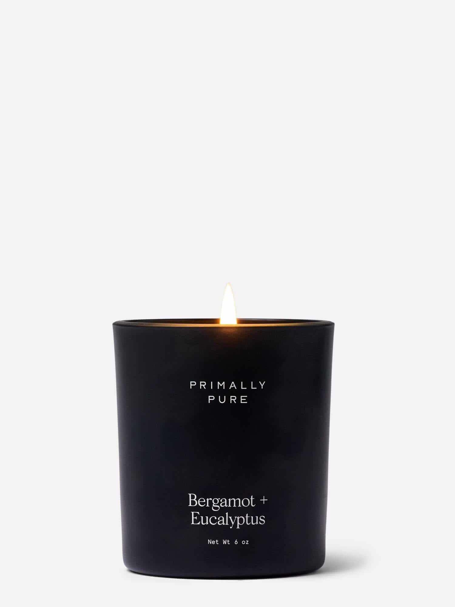 Bergamot + Eucalyptus Candle Candle primally pure
