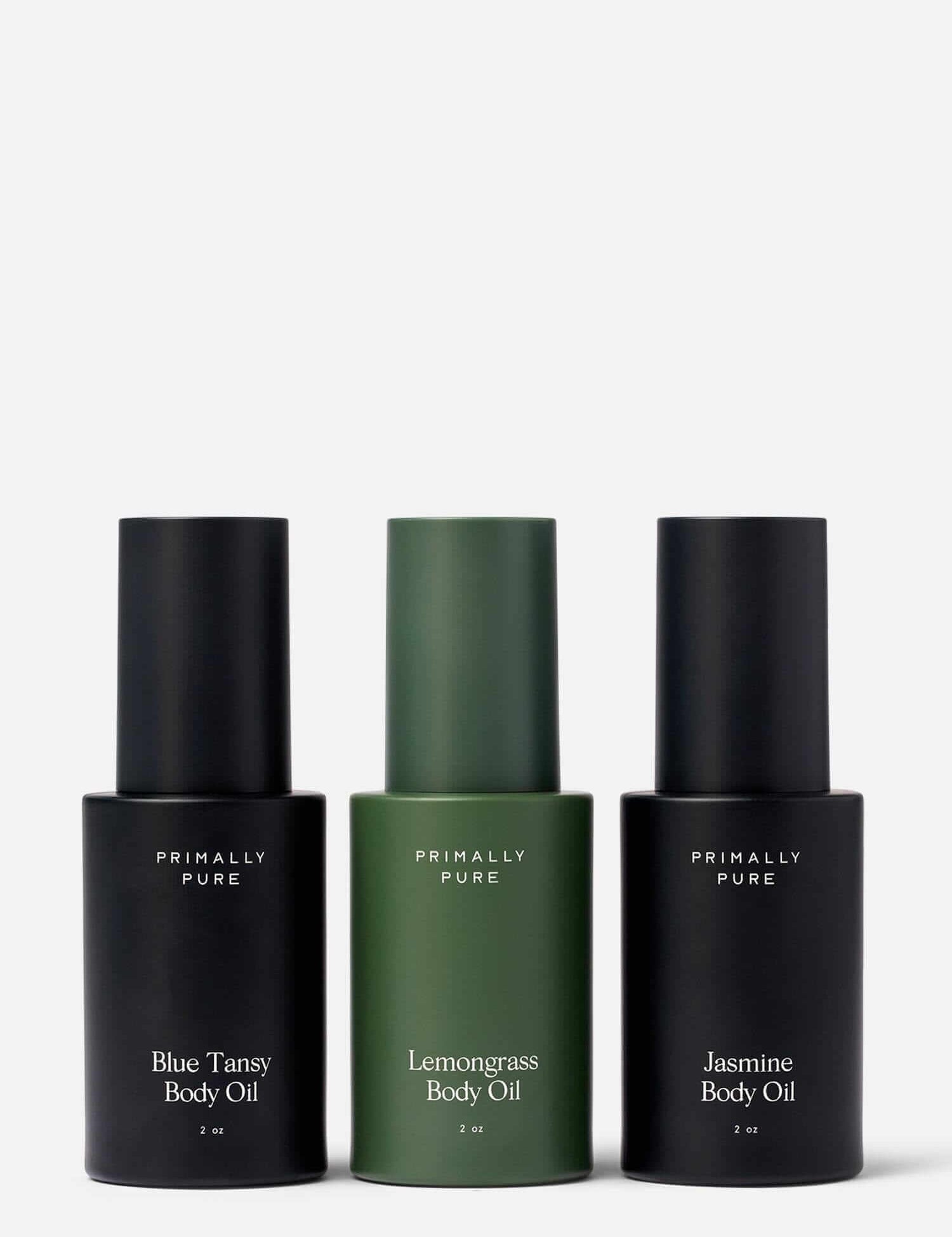 Natural Body Oil Trio Bundle Primally Pure