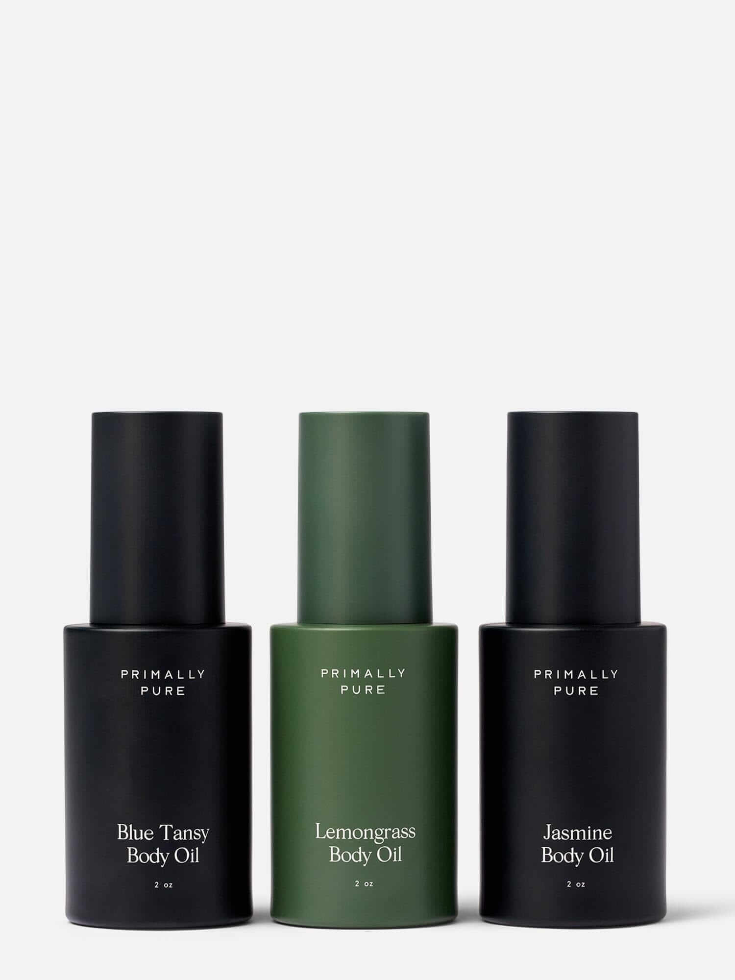 Natural Body Oil Trio Bundle Primally Pure
