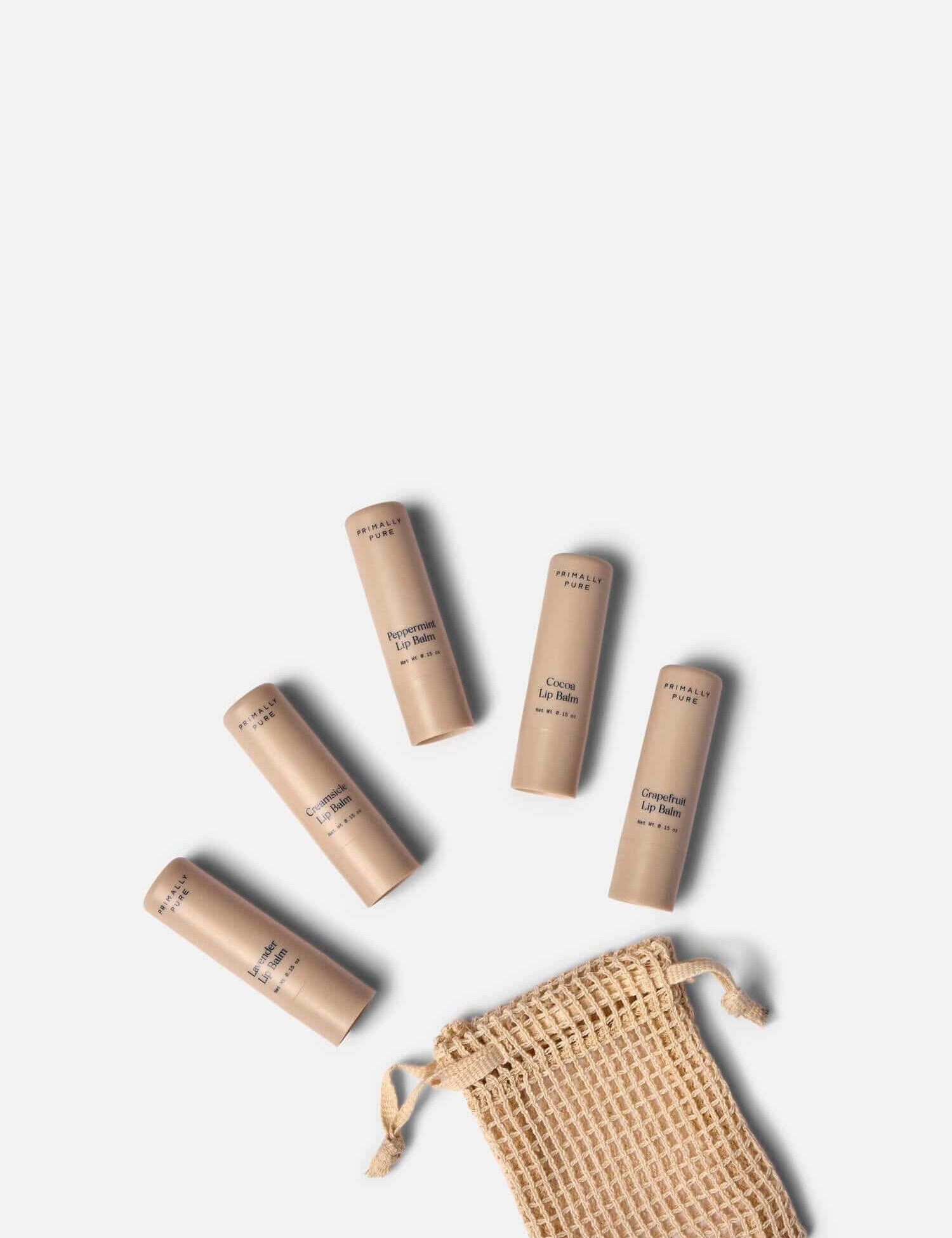 Lip Balm Set Bundle Primally Pure