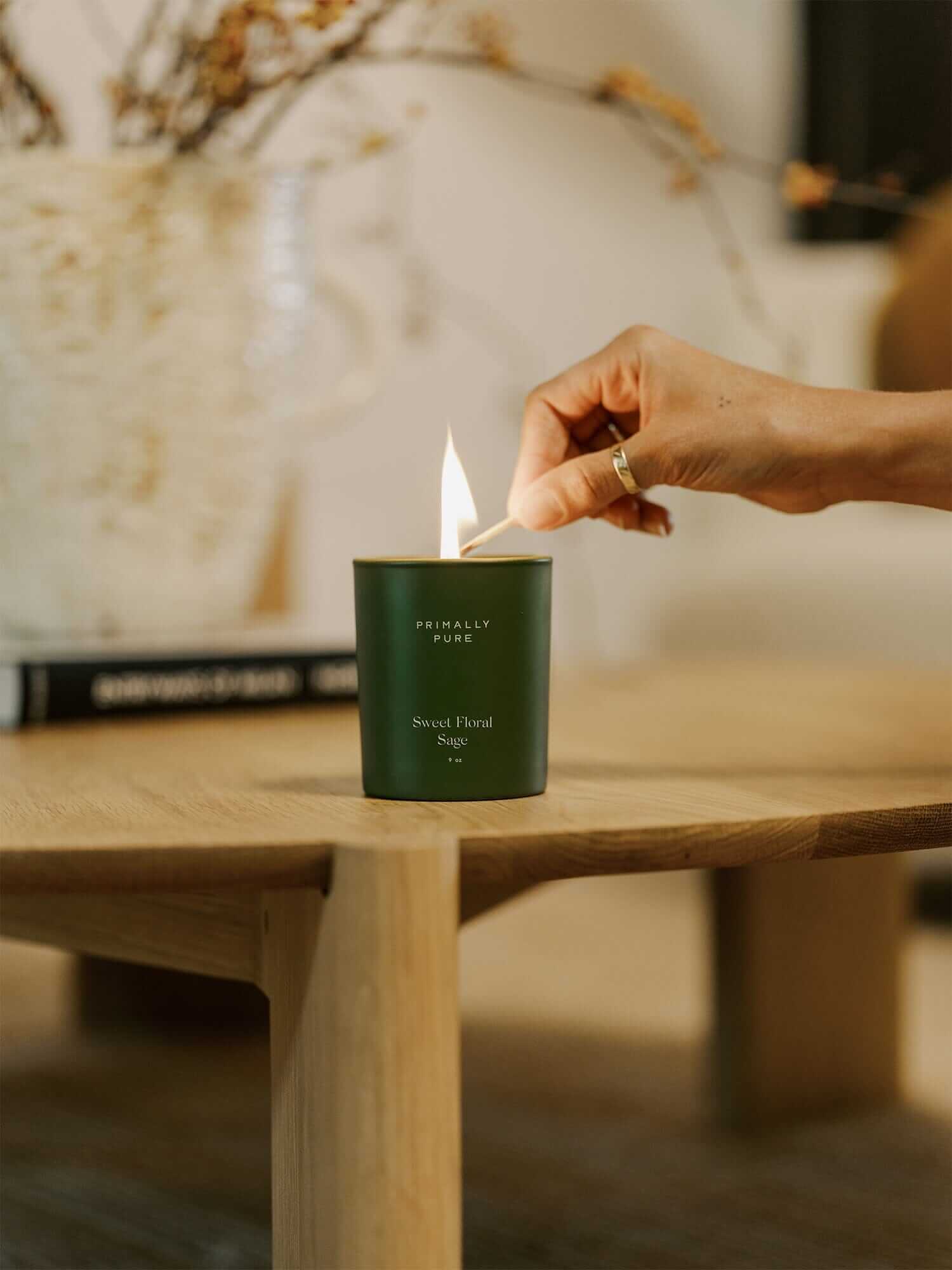 2024 Sweet Floral Sage Candle Candle Primally Pure