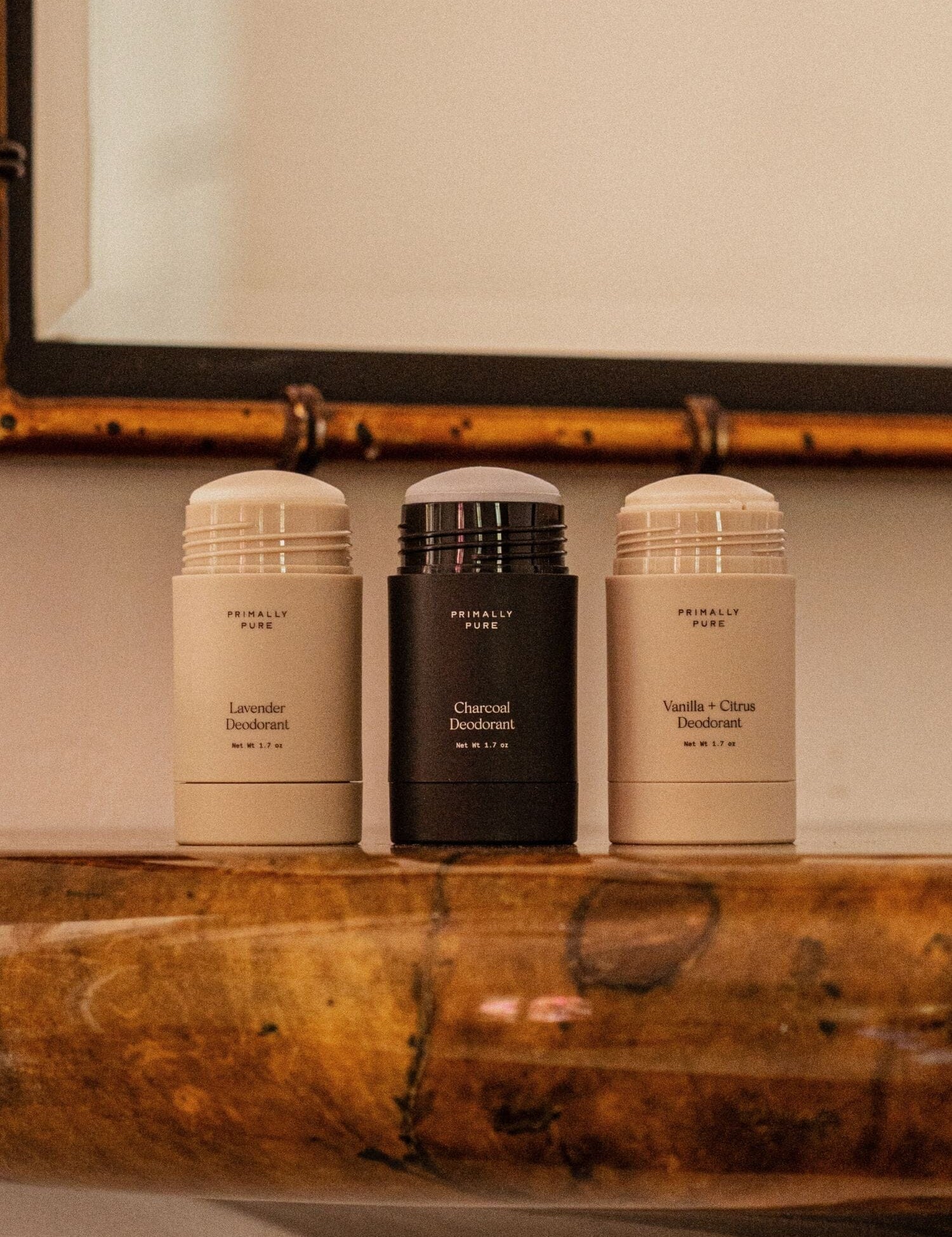 Deodorant Trio Bundle Primally Pure