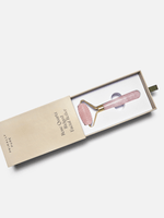 Rose Quartz Ridged Roller Tool Primally Pure