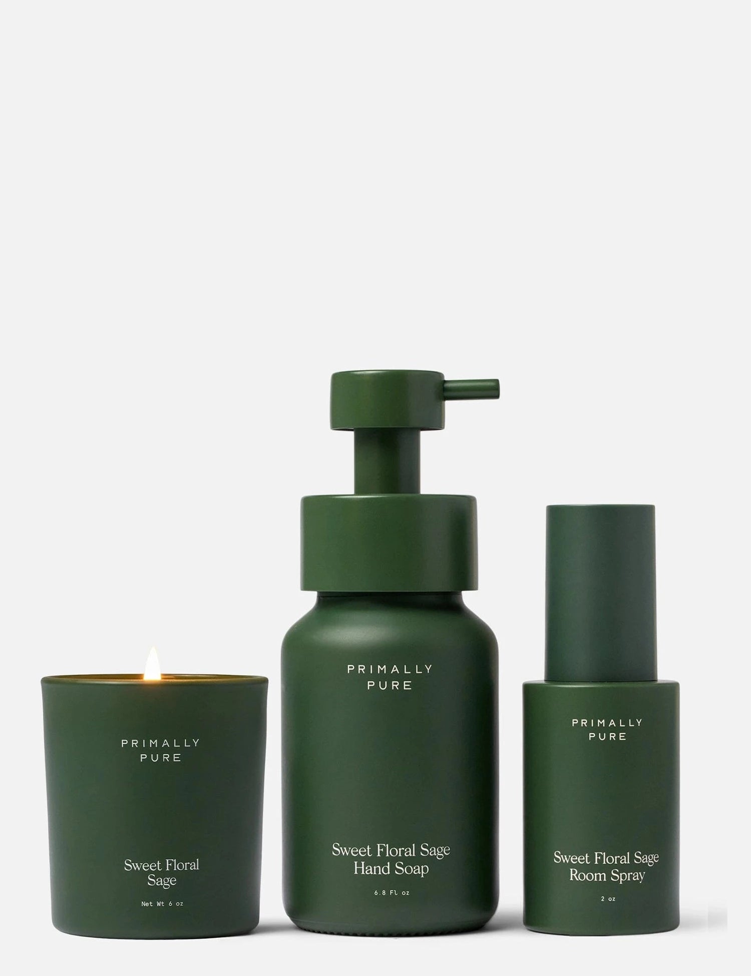 Sweet Floral Sage Home Collection Bundle Primally Pure