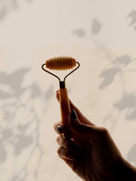 Yellow Nephrite Ridged Roller Tools Primally Pure