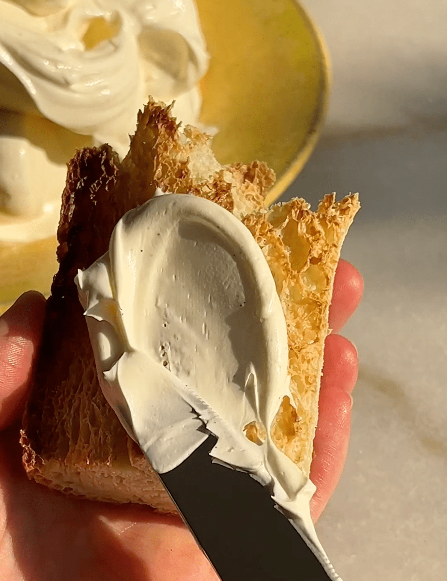 Homemade Almond Vanilla Butter