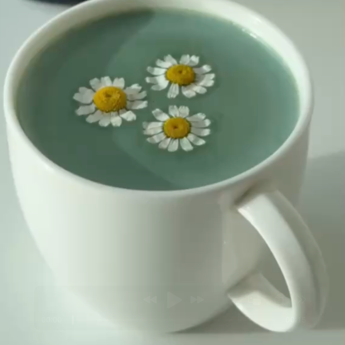 Blue Tansy Latte Recipe