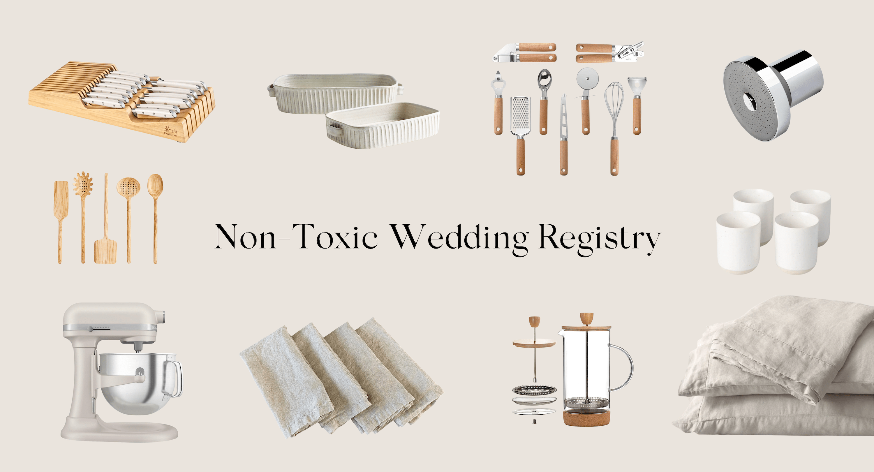 Non-Toxic Wedding Registry: The Ultimate Guide for the Wellness-Minded Bride