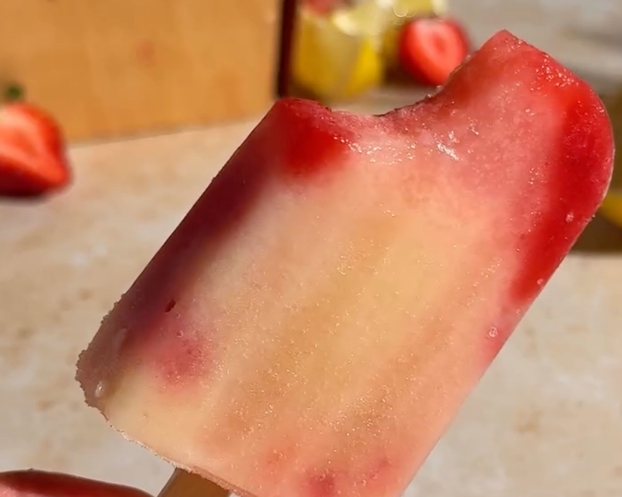 Tropical Berry Glow Pops