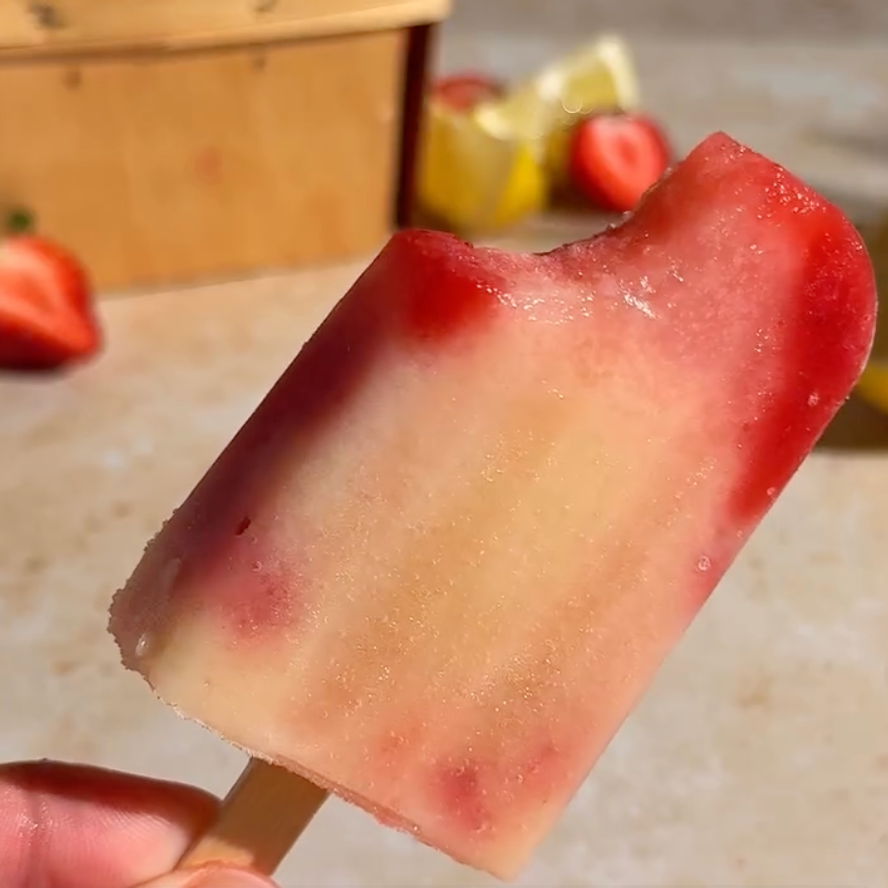 Tropical Berry Glow Pops