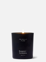 Bergamot + Eucalyptus Candle Candle primally pure 