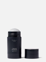 Primally Pure charcoal deodorant with cap removed, showcasing deodorant with charcoal for effective odor protection and natural skincare benefits.