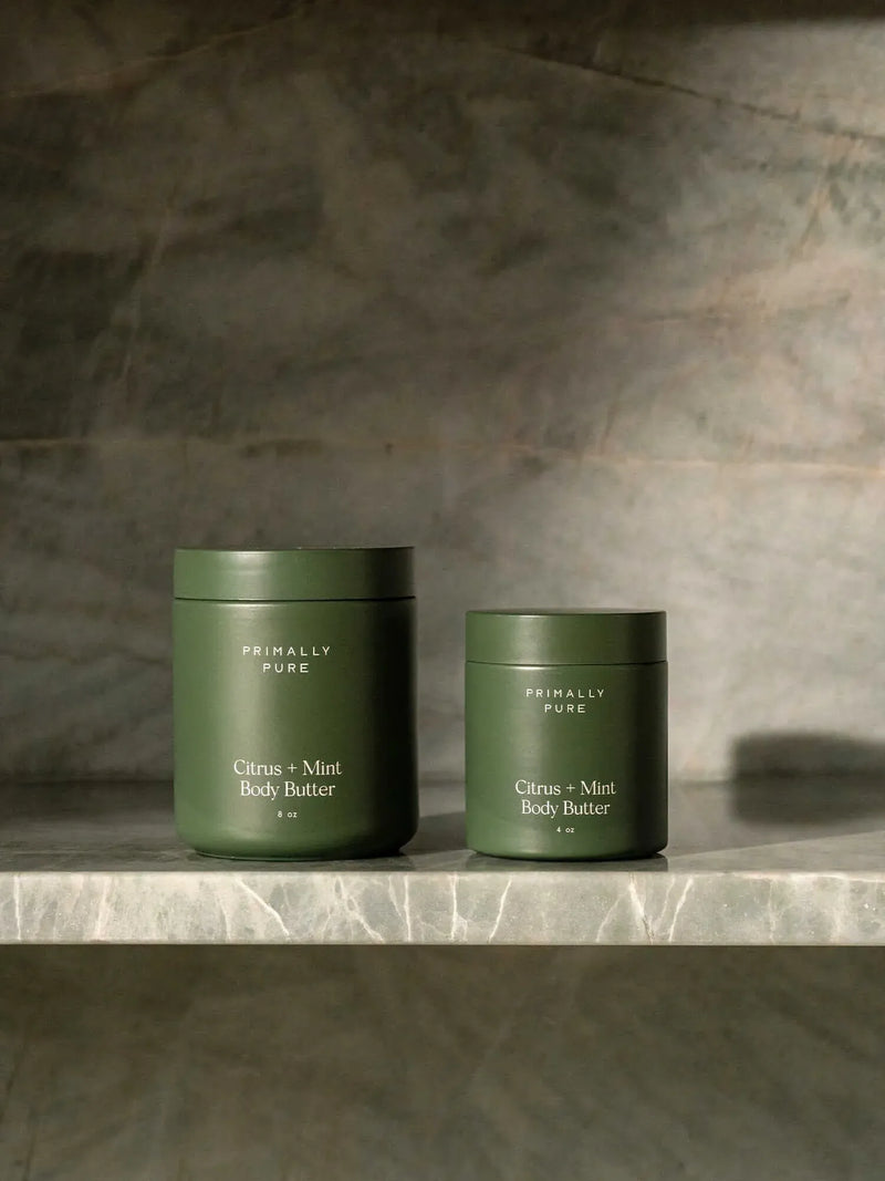 Citrus + Mint Body Butter Body Butter primally pure