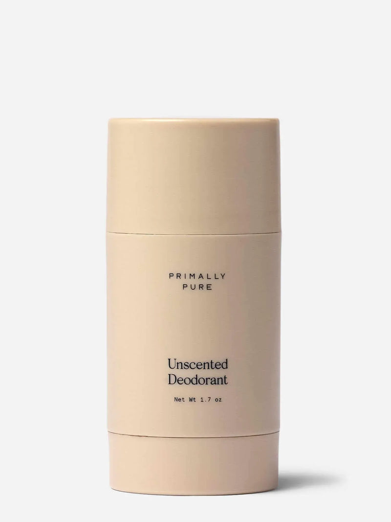 Unscented Deodorant Deodorant Primally Pure - Natural aluminum-free deodorant with tallow - 40,000 5-star reviews