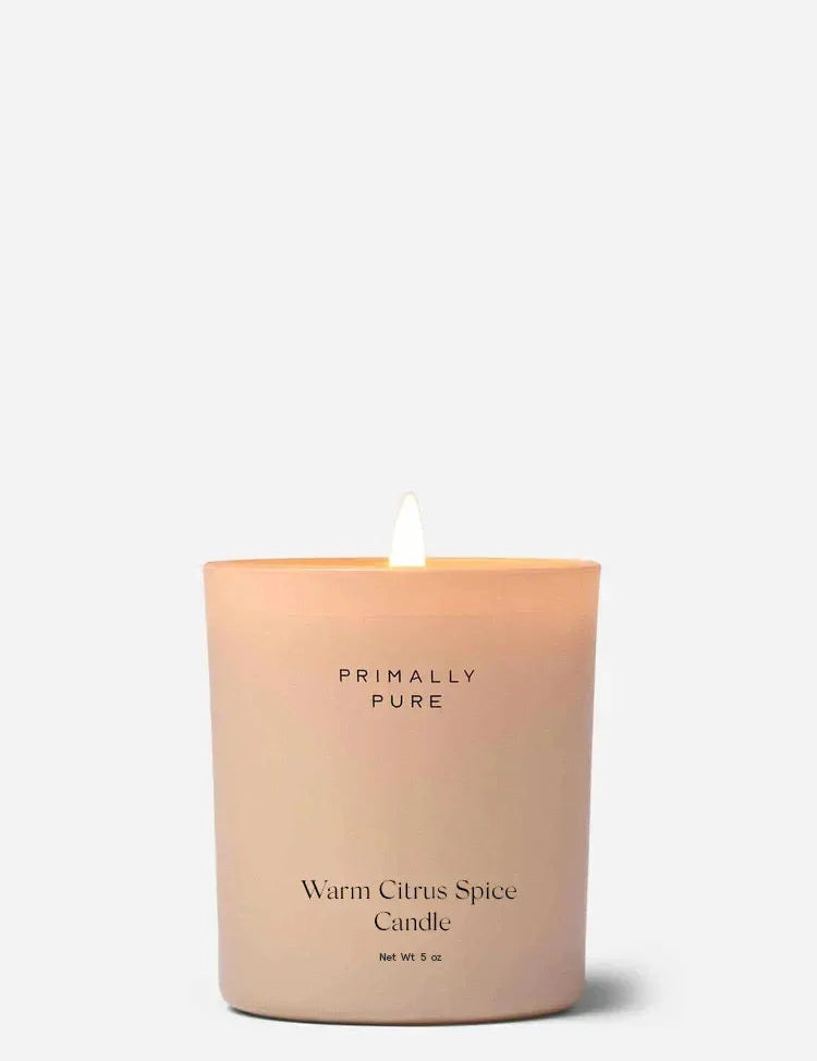 Warm Citrus Spice Candle (5oz) Candle Primally Pure 