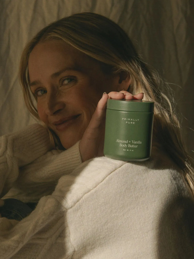 Close-up texture of Primally Pure Body Butter - Non-toxic body lotion