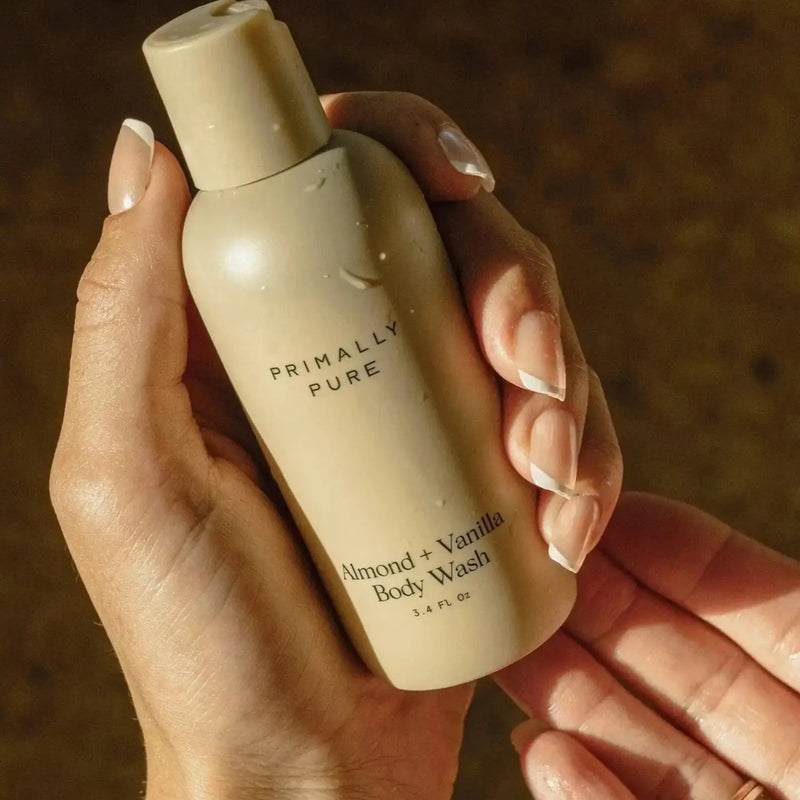 Almond + Vanilla Body Wash Primally Pure