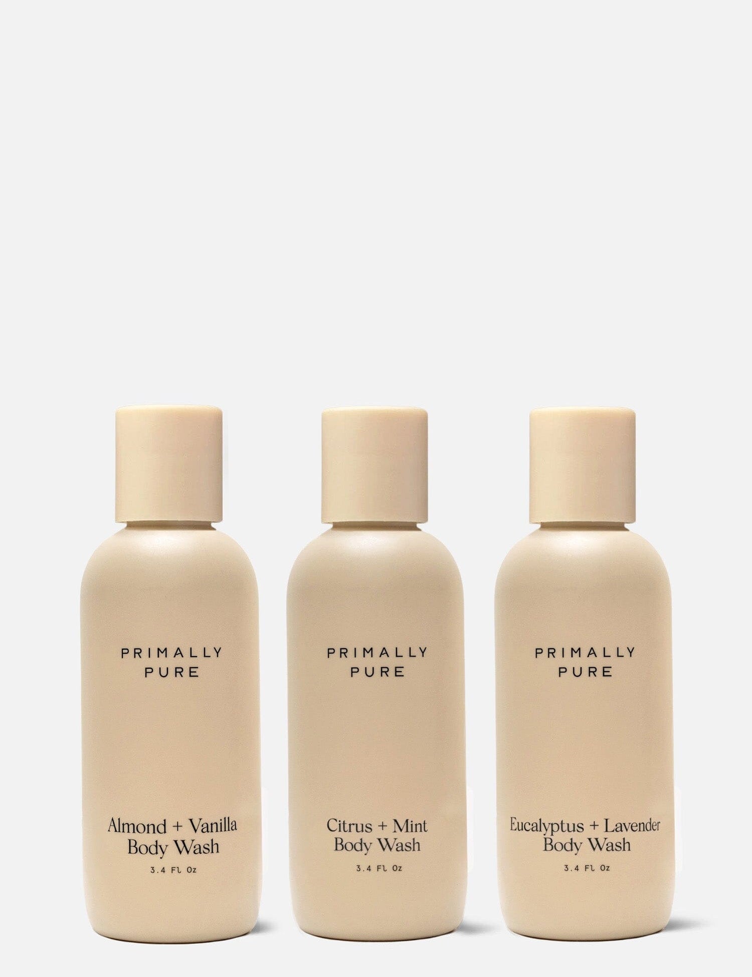 Mini Body Wash Trio Bundle Primally Pure 