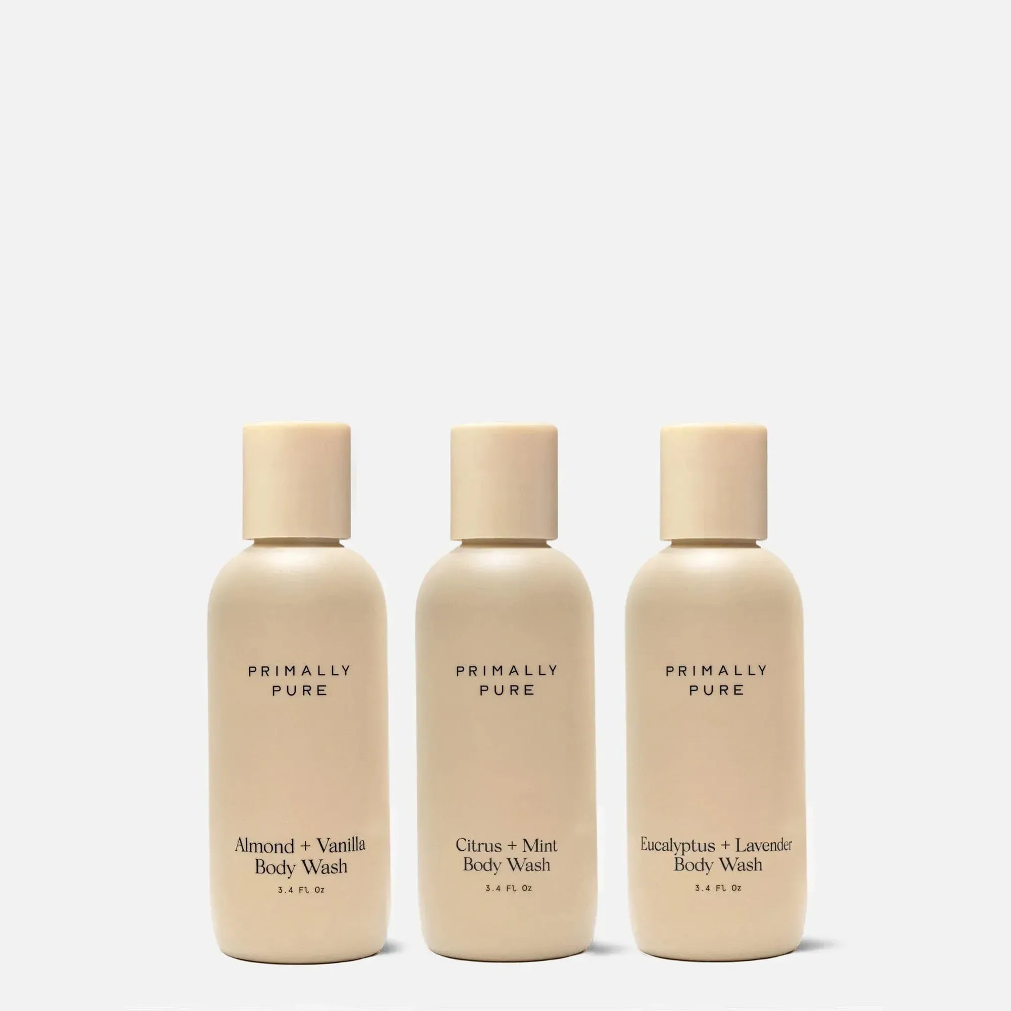 Mini Body Wash Trio Bundle Primally Pure