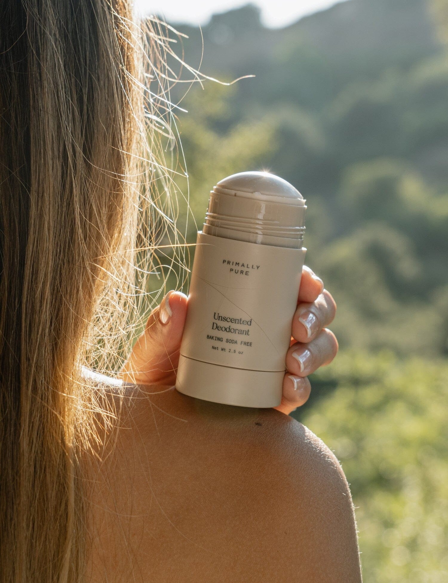 Unscented Deodorant (Baking Soda Free) Deodorant Primally Pure 