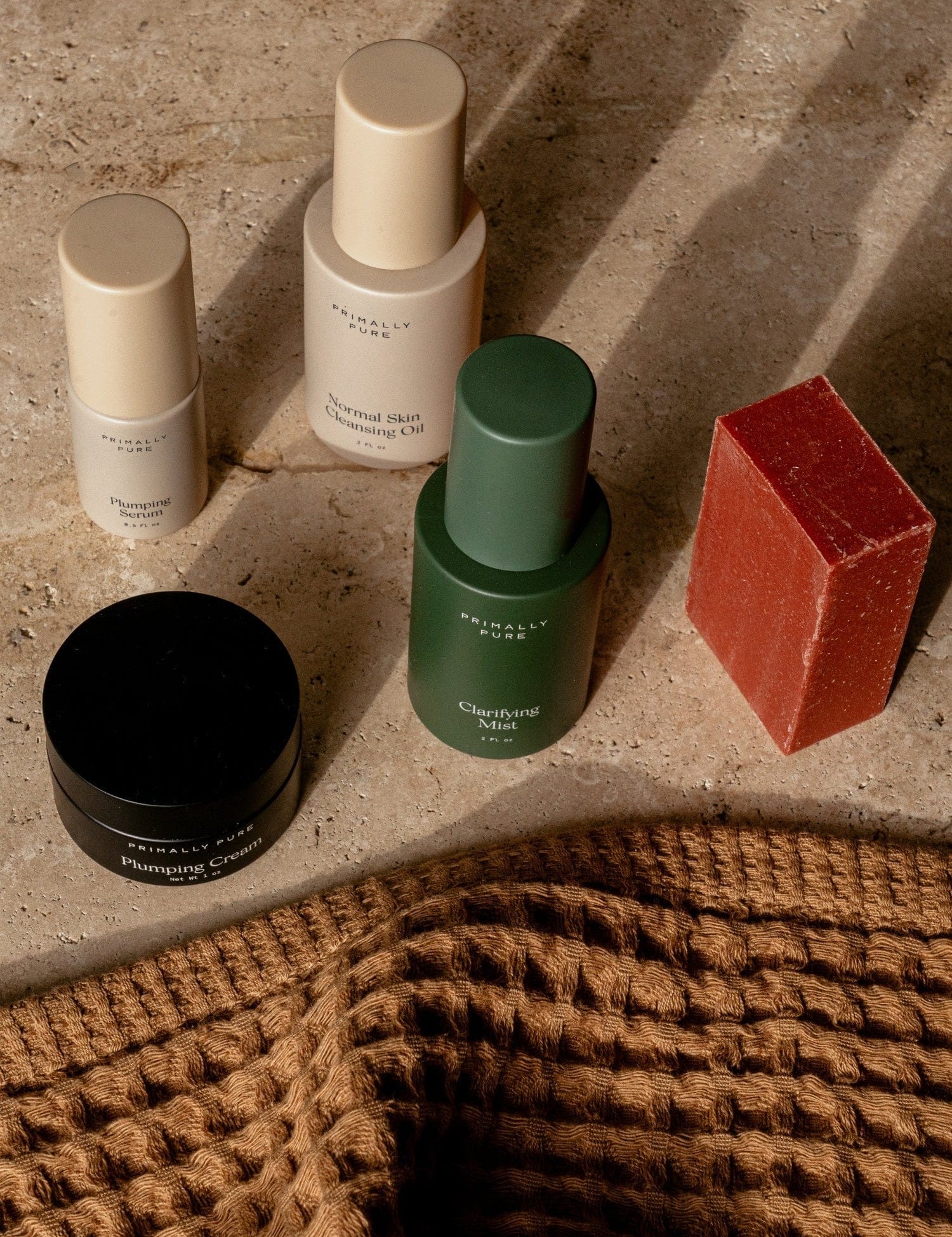 The Routine: Balanced Skin Bundle Primally Pure 