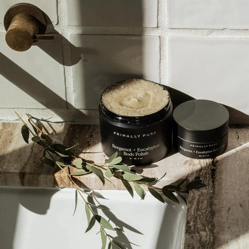 Bergamot + Eucalyptus Body Polish (2 oz) Body Polish Primally Pure