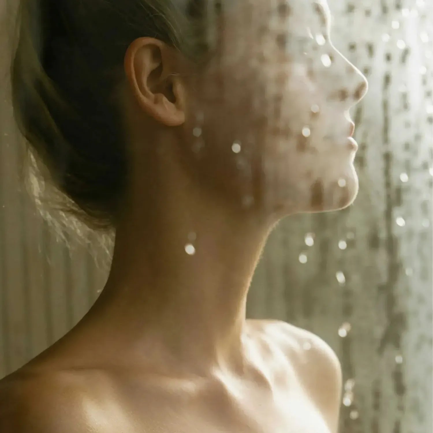 Bergamot + Eucalyptus Shower Steamer Primally Pure Women in Shower with Steam from Shower Steamer