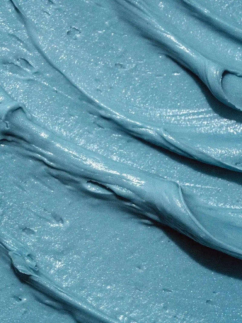 Close up texture of Blue Tansy Body Butter Primally Pure