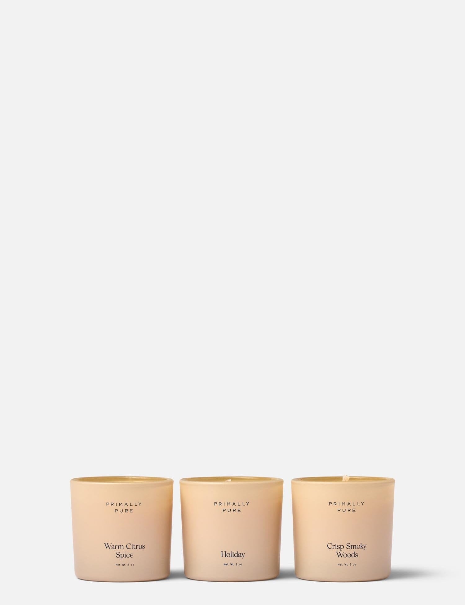 Candle Trio Candle Primally Pure 