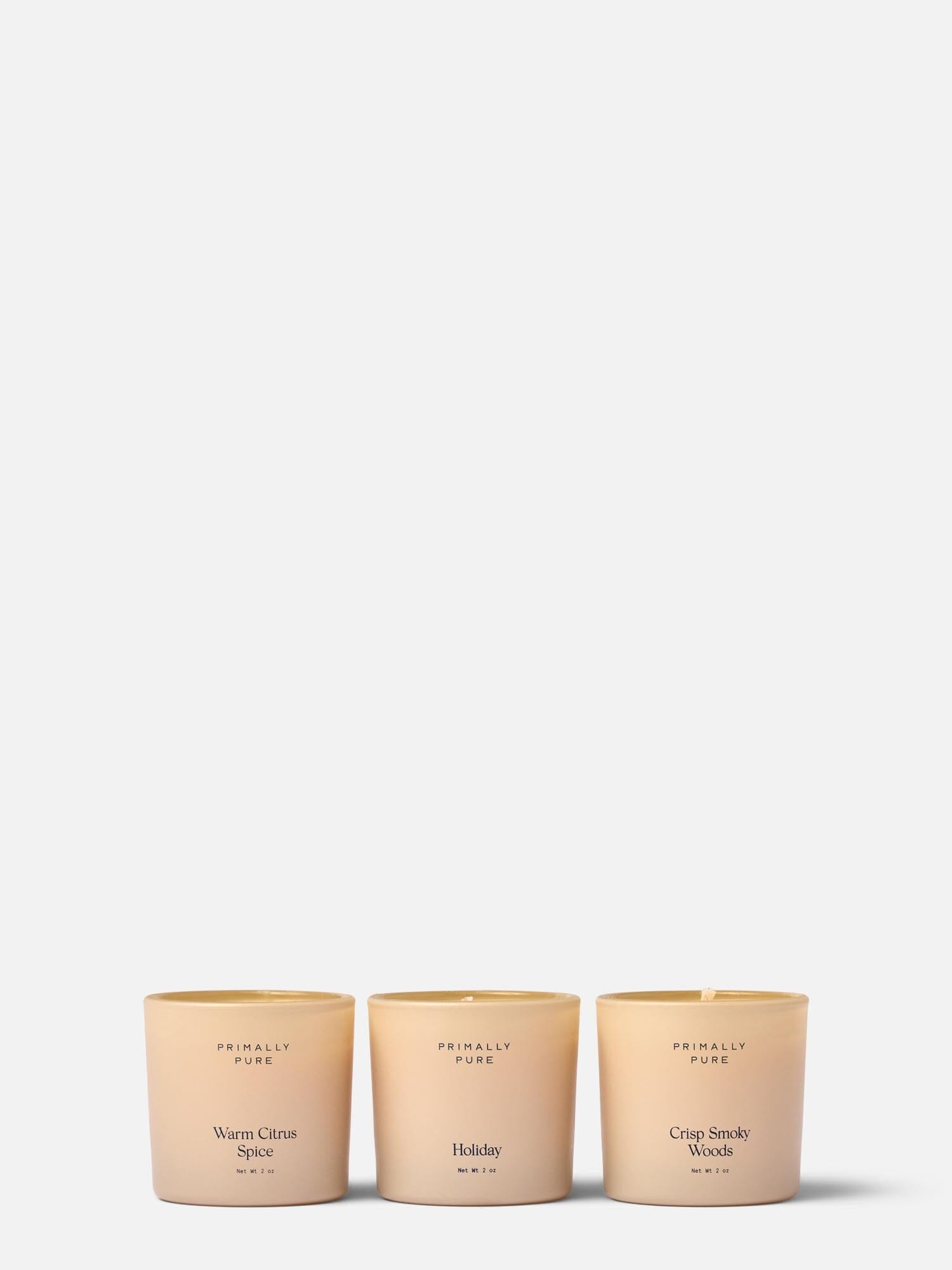 Candle Trio Candle Primally Pure 