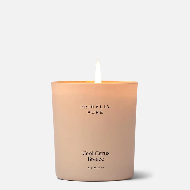 Cool Citrus Breeze Candle Primally Pure Medium Summer Inspired Non-Toxic Candle