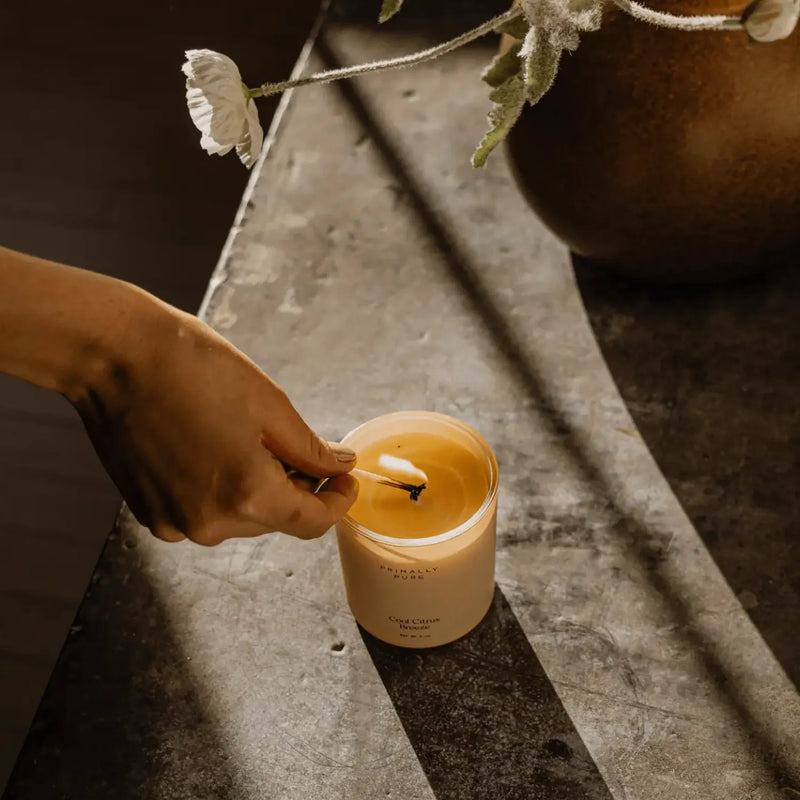 Cool Citrus Breeze Candle Primally Pure