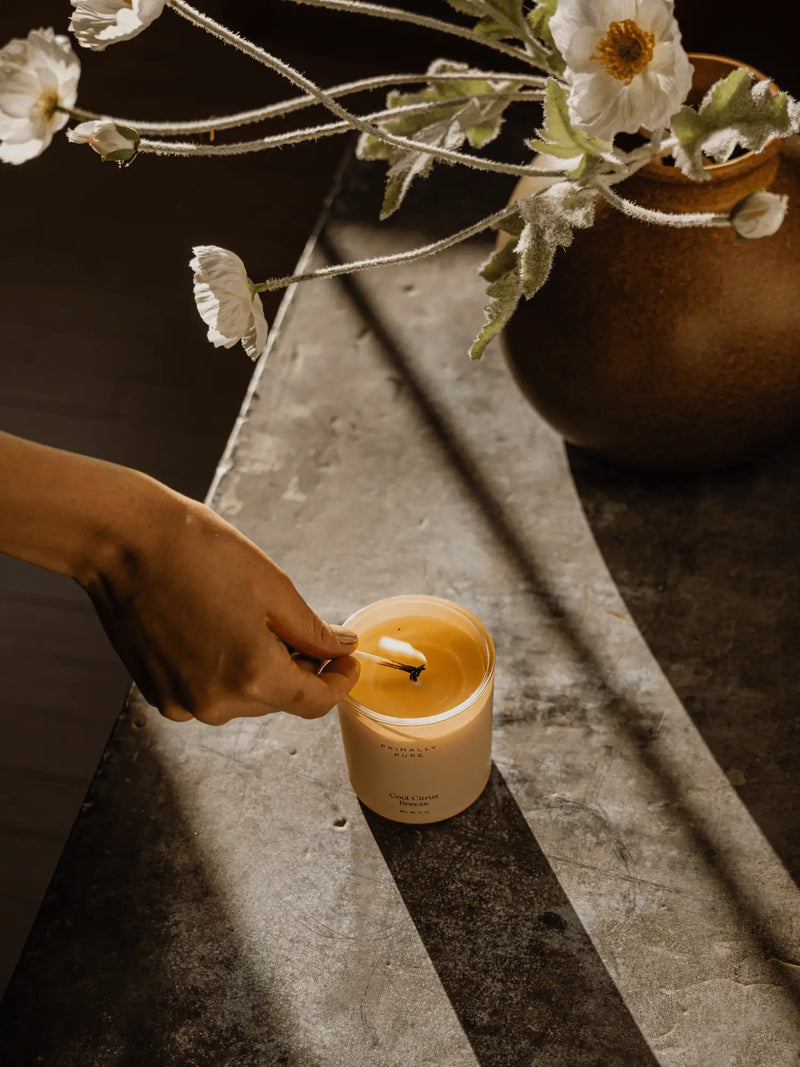 Cool Citrus Breeze Candle Candle Primally Pure