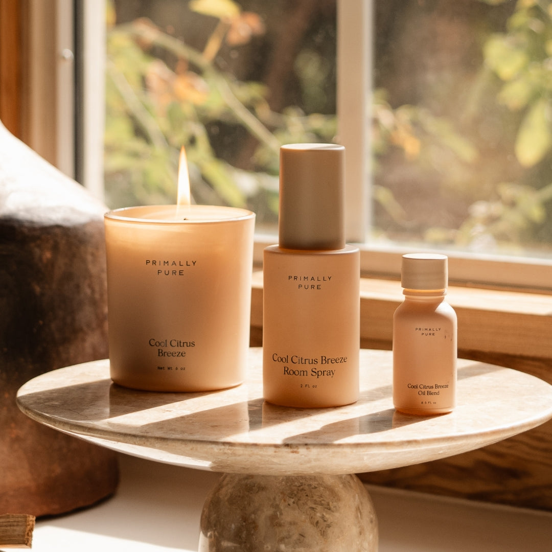 Cool Citrus Breeze Home Collection - Non-Toxic Candles