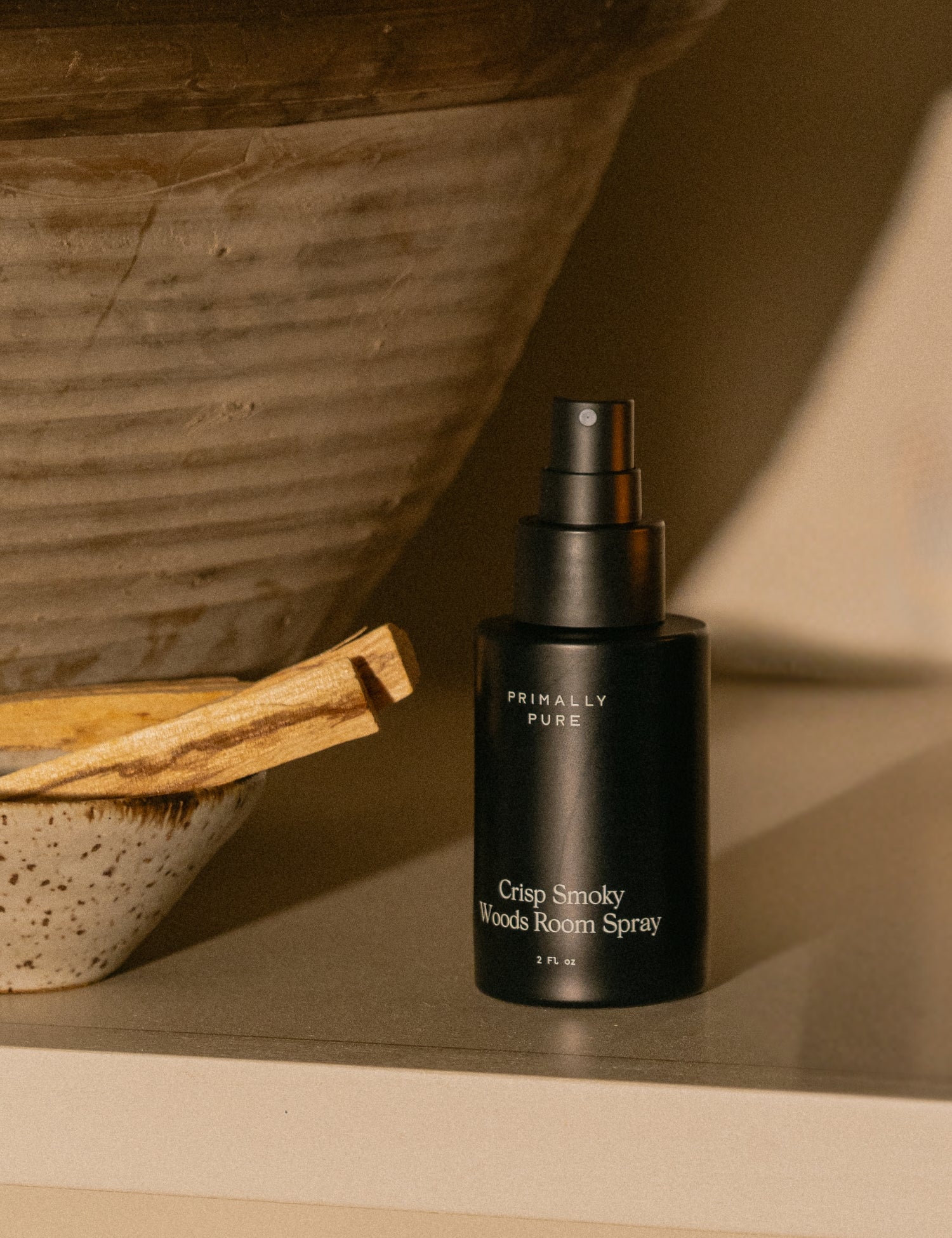 Primally Pure Crisp Smoky Woods Room Spray