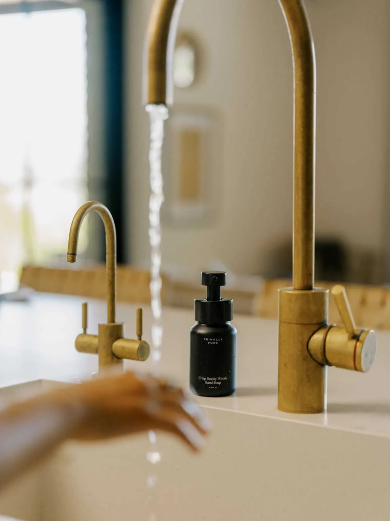 Crisp Smoky Woods Hand Soap Soap Primally Pure