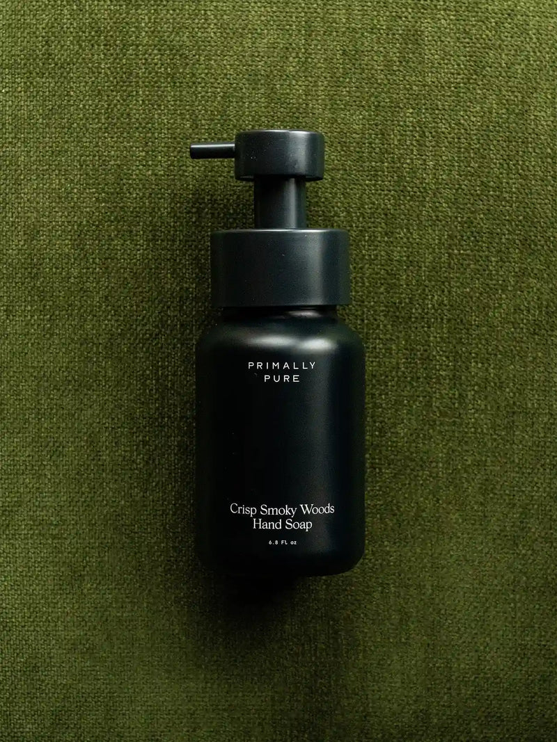 Crisp Smoky Woods Hand Soap Soap Primally Pure