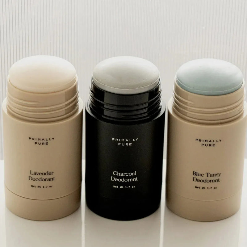 Deodorant Trio Bundle Primally Pure natural aluminum-free deodorant with tallow - 40,000 5-star reviews