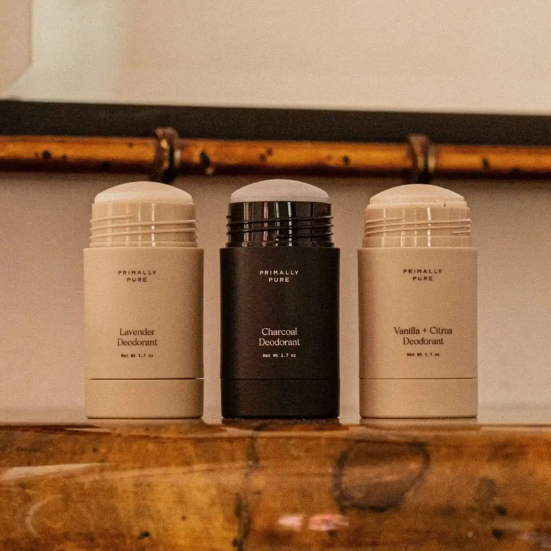 Deodorant Trio Bundle Primally Pure