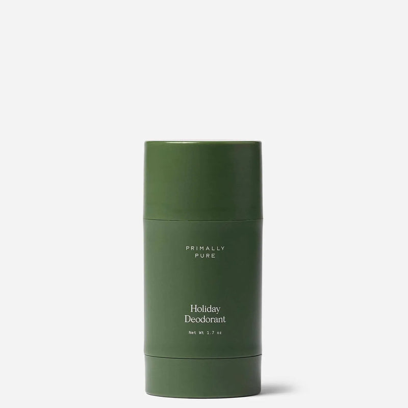Primally Pure Holiday Deodorant Limited Edition Deodorant Scent Made with Grass-Fed Tallow and Non-Toxic Ingredients