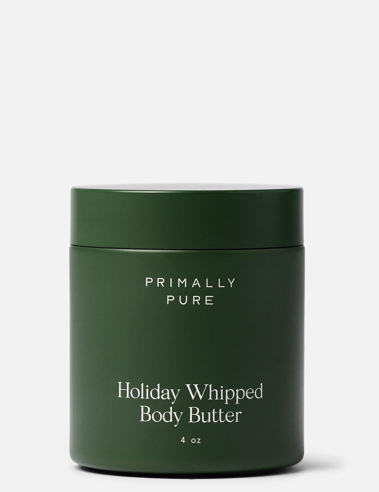 Holiday Whipped Body Butter Holiday Primally Pure 