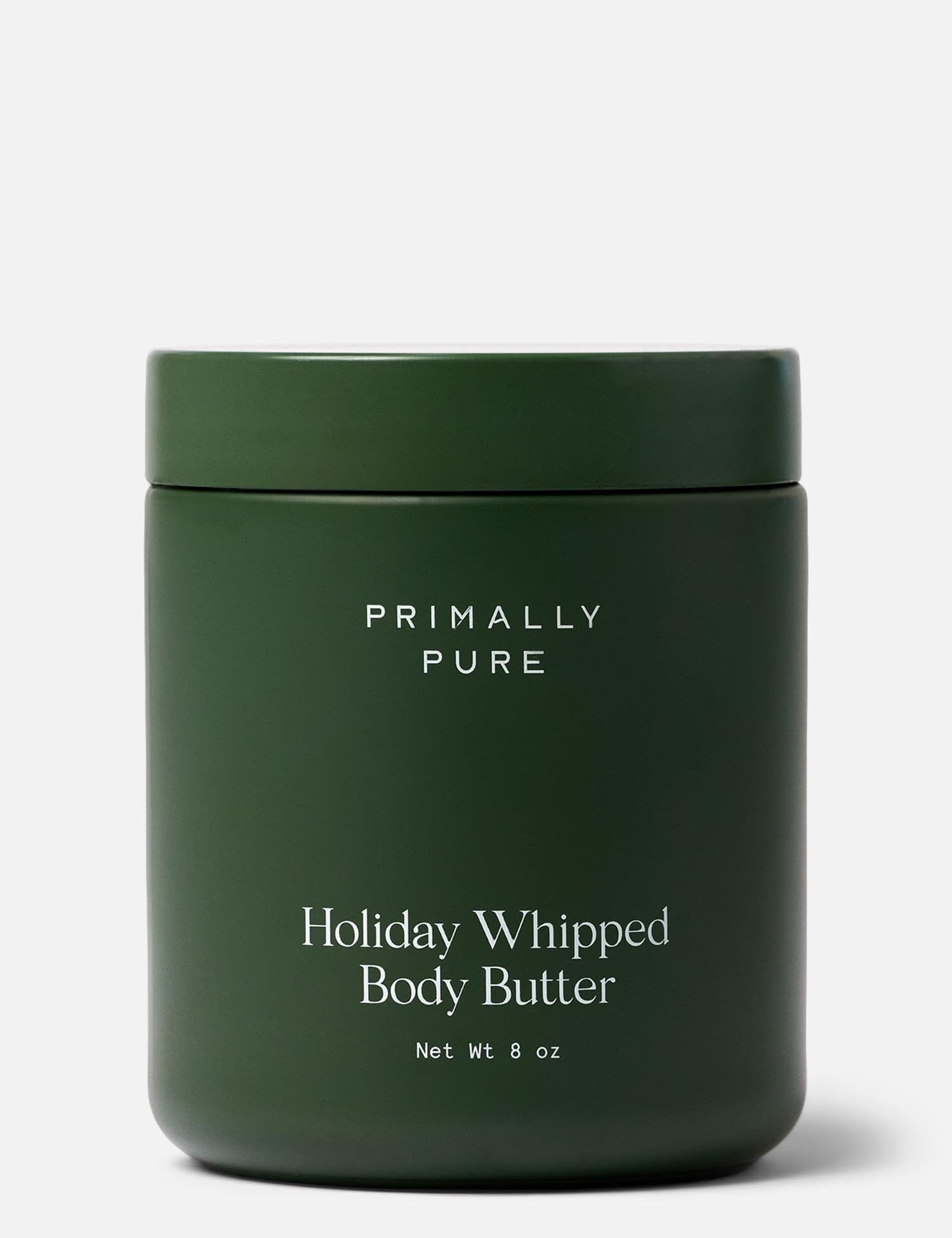 Holiday Whipped Body Butter Holiday Primally Pure 8 oz 