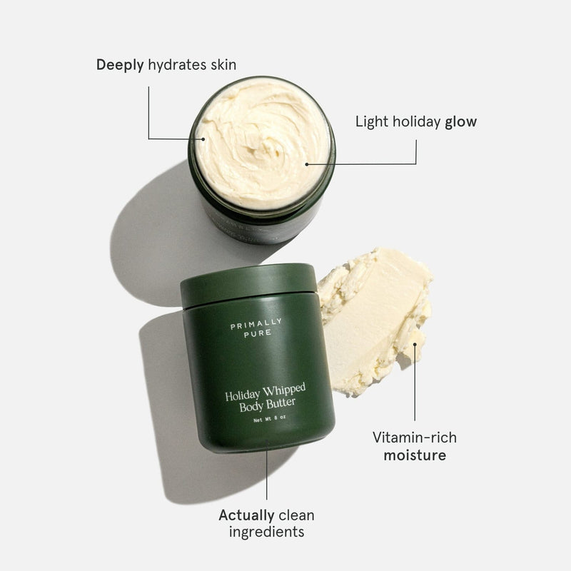 Holiday Whipped Body Butter Holiday Primally Pure 