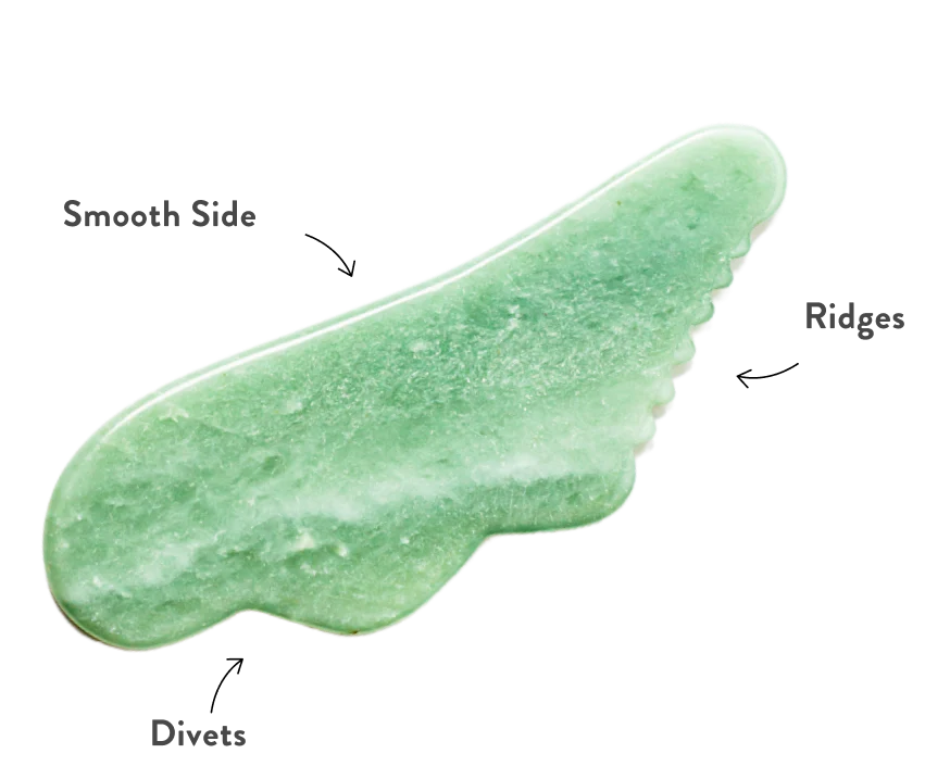 Primally Pure Jade Gua Sha Stone