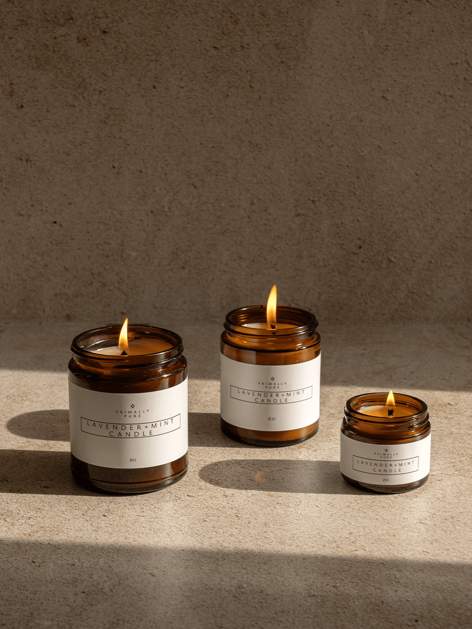 Lavender + Mint Candle | Primally Pure