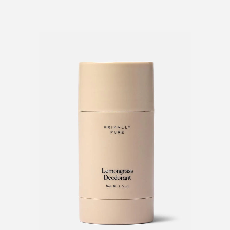 Lemongrass Deodorant Primally Pure - Natural aluminum-free deodorant with tallow - 40,000 5-star reviews