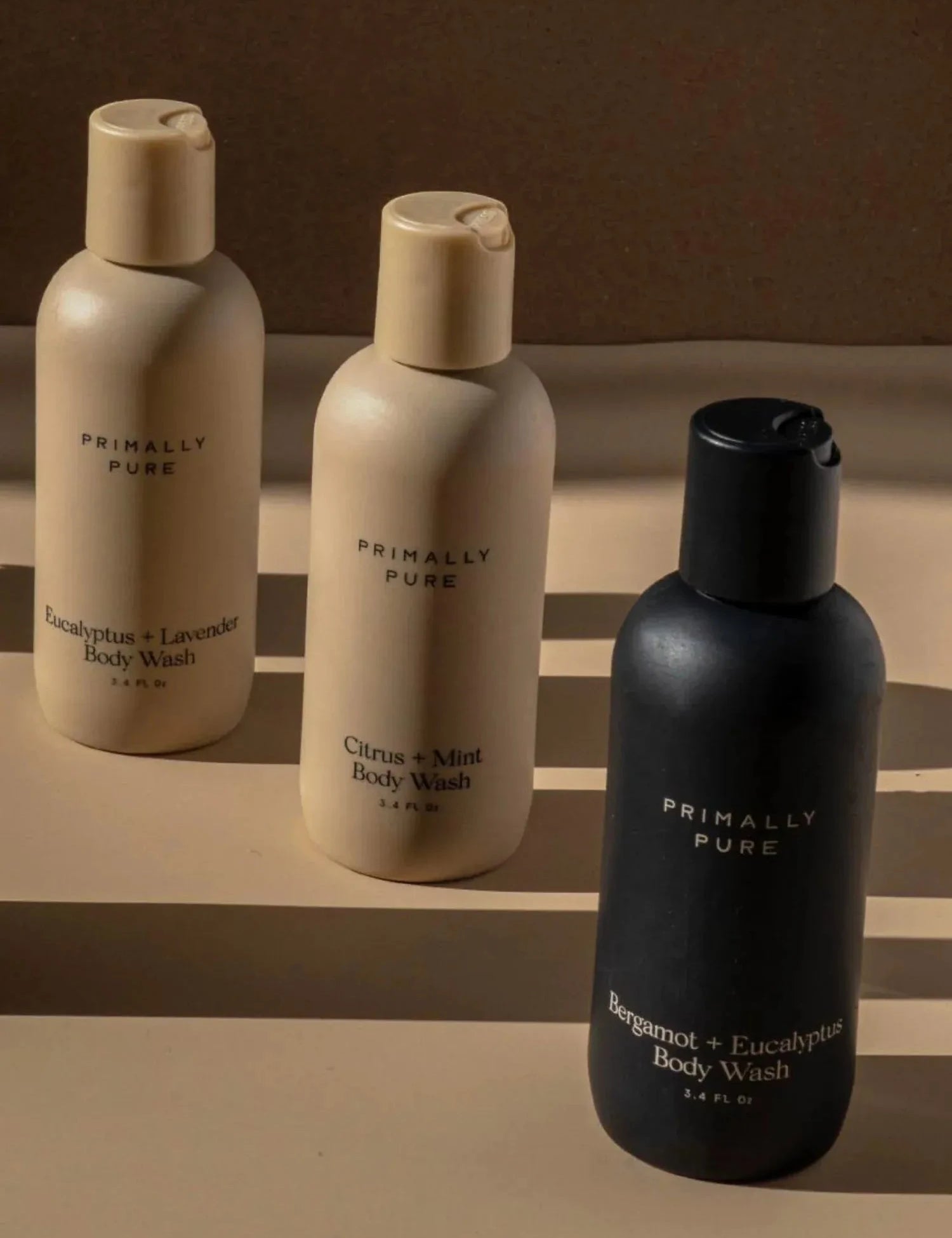 Mini Body Wash Trio Bundle Primally Pure 