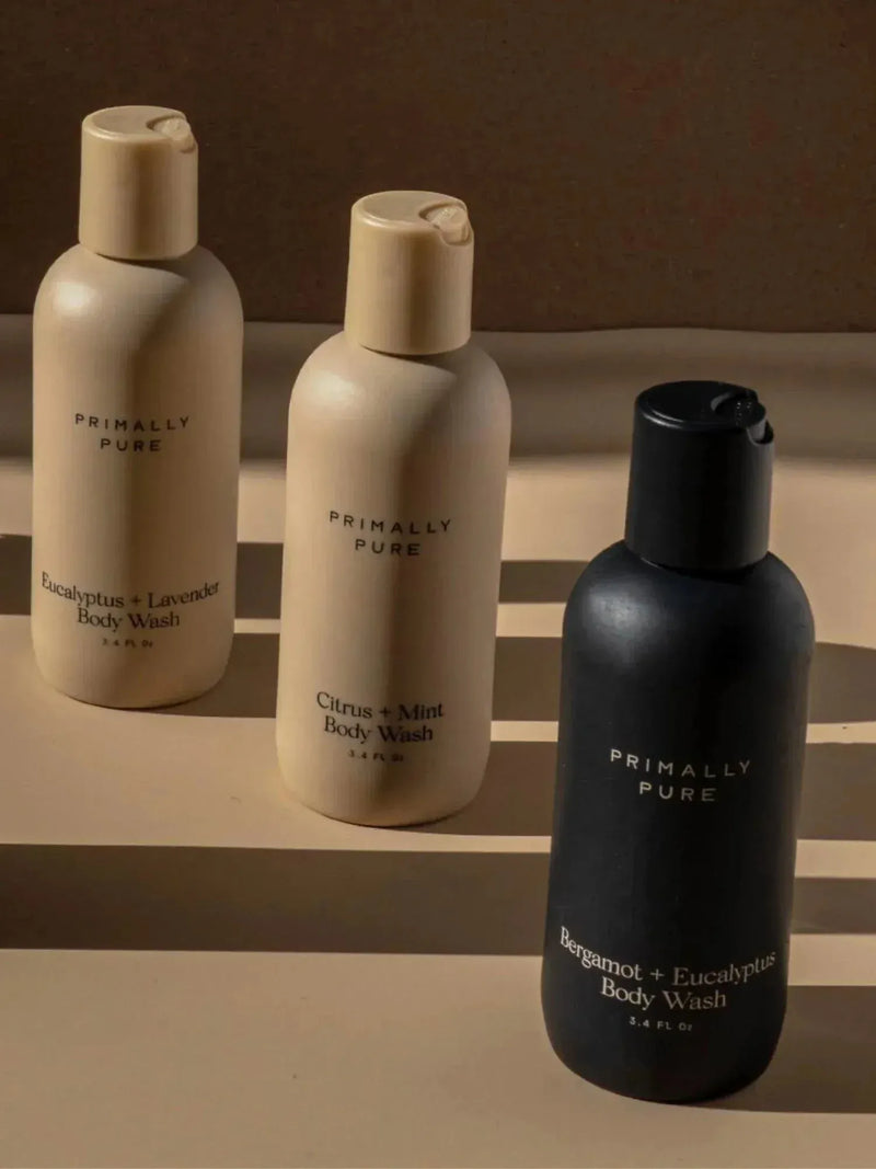 Mini Body Wash Trio Bundle Primally Pure